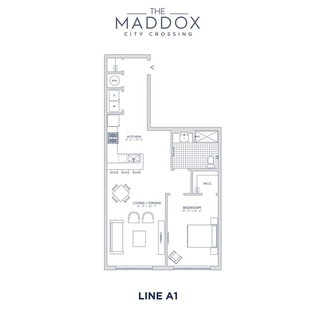 Floorplan - The Maddox at City Crossing