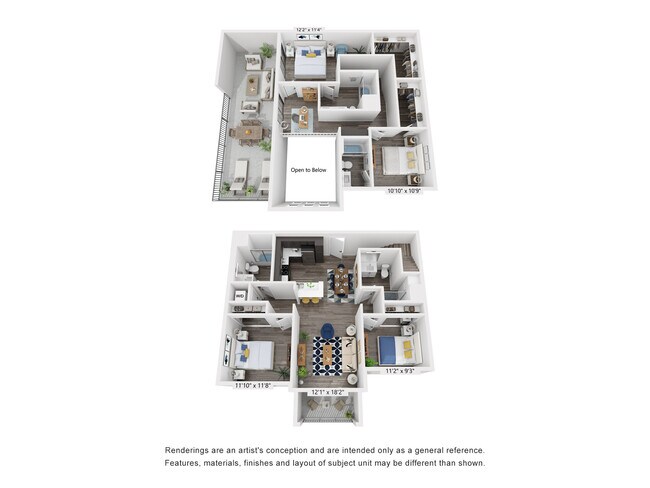 Floorplan - The Residences at 5020