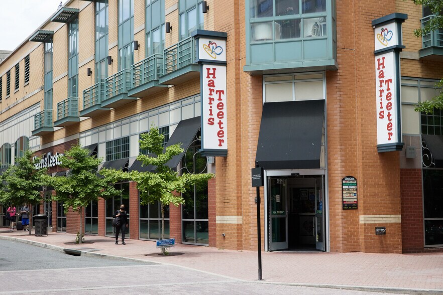Harris Teeter grocery store just across the entrance - 2720 S Arlington Mill Dr