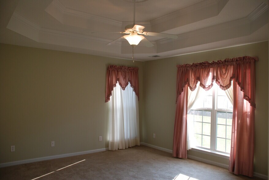 Another view of the master bedroom - 145 White Dogwood Ln