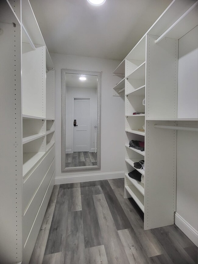 walk-in closet with drawers - 3 Summit Dr