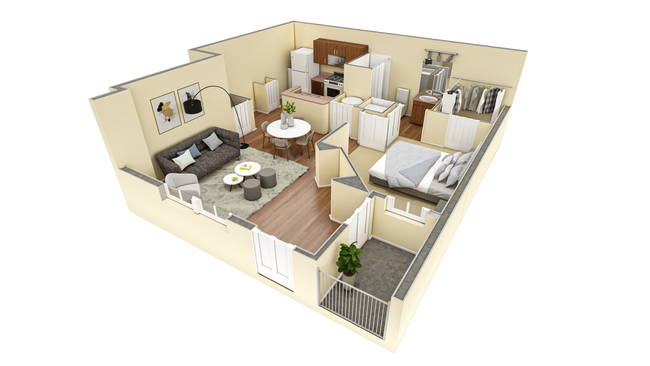 Floorplan - Springs at Palma Sola Apartments