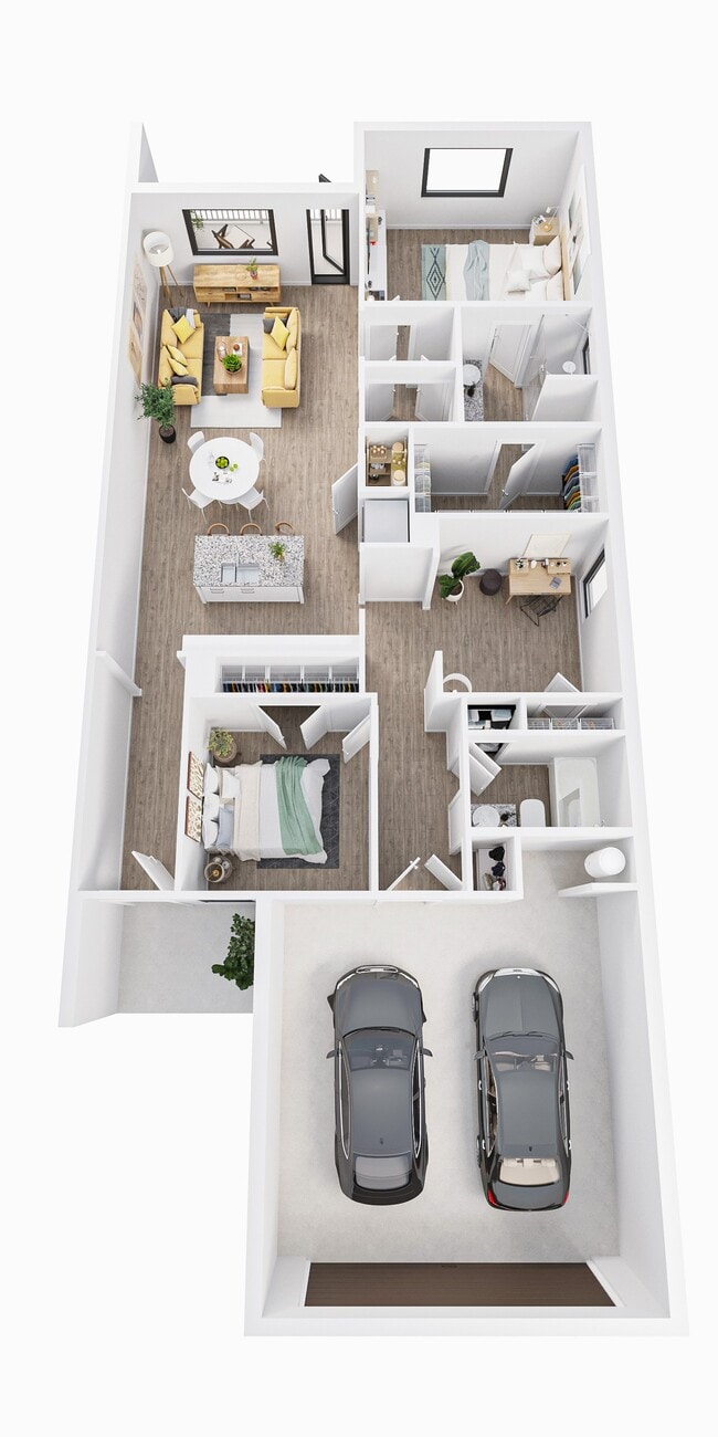Floorplan - Twin Oaks Townhomes