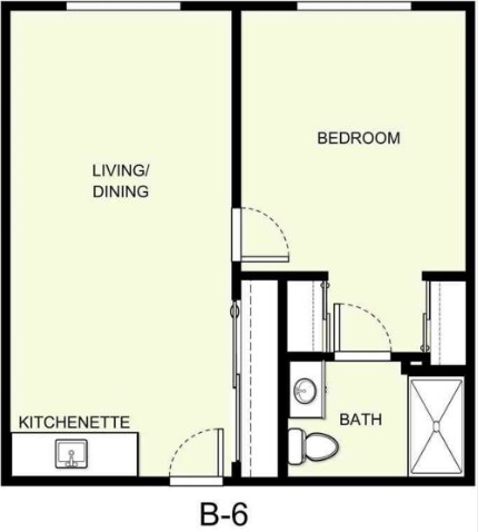 Floor Plan B-6 - Holiday Golden Oaks