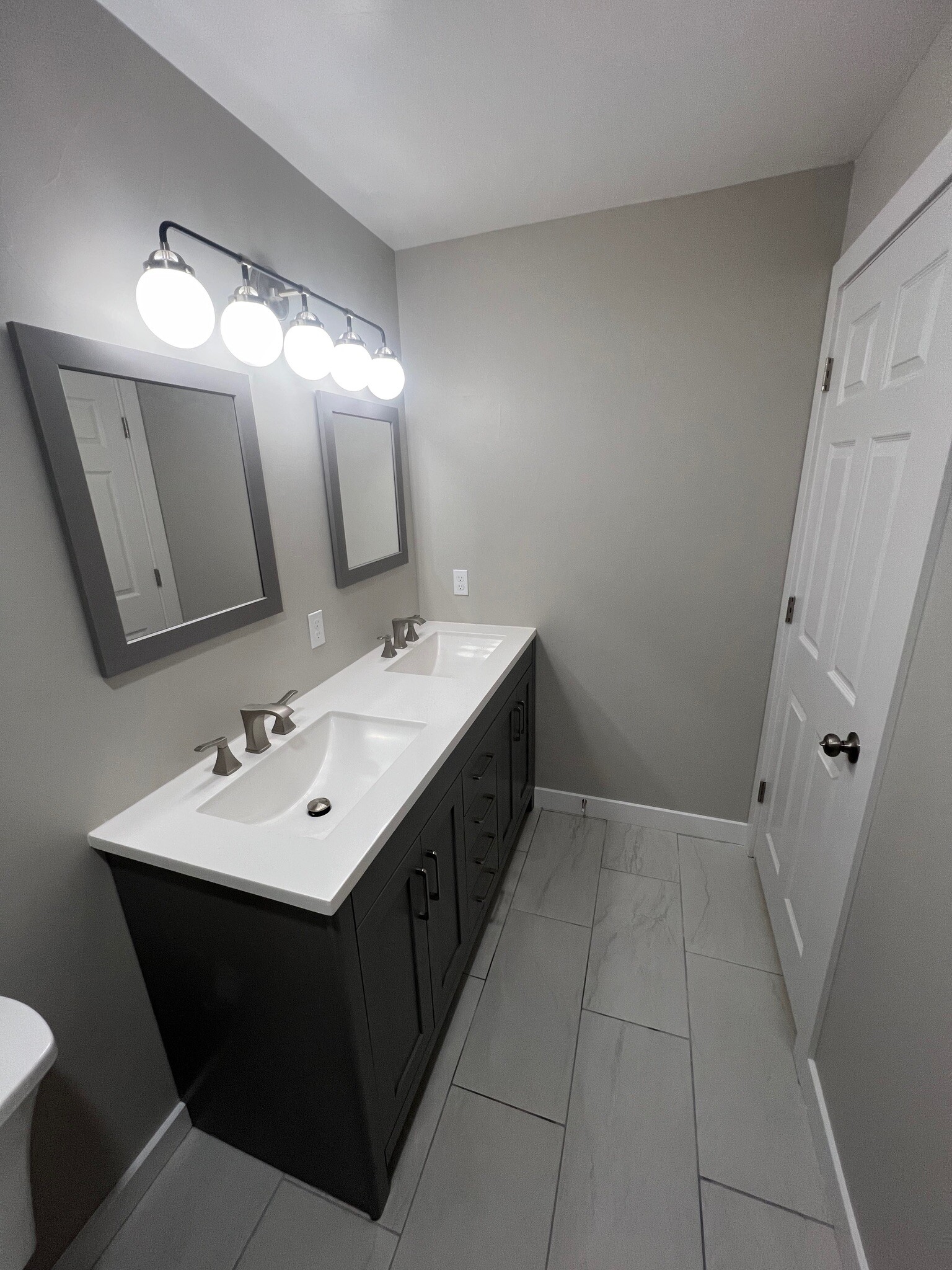 Main Bathroom Double Vanity - 425 S Oak St