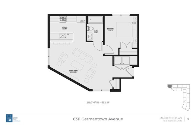 Floorplan - Bickams Lane Flats