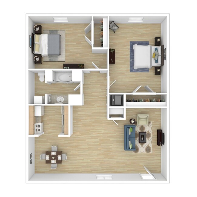 Floorplan - Parkridge Apartments