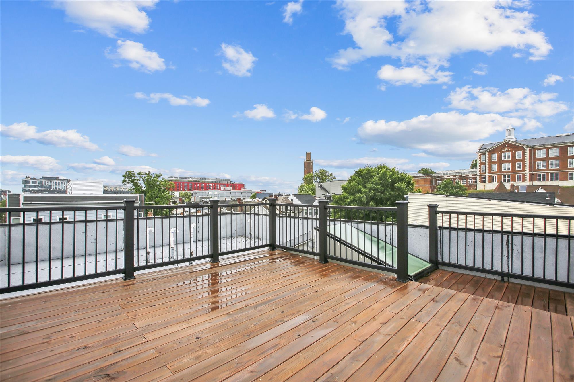 Roof Deck SW View Closed Hatch - 232 S St NE