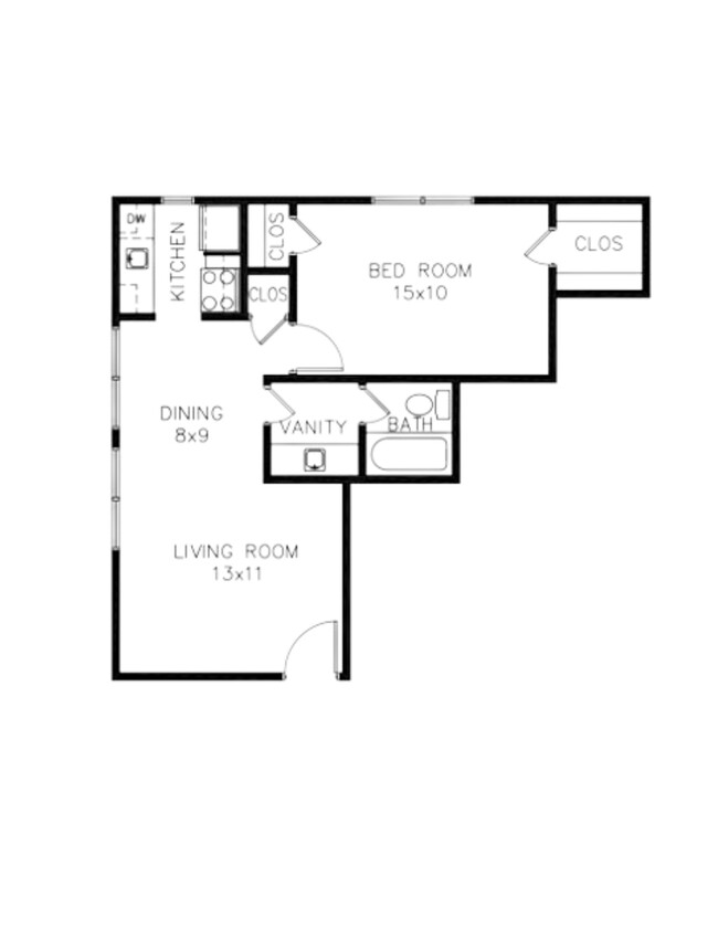 Floorplan - Prescott Luxury Apartments