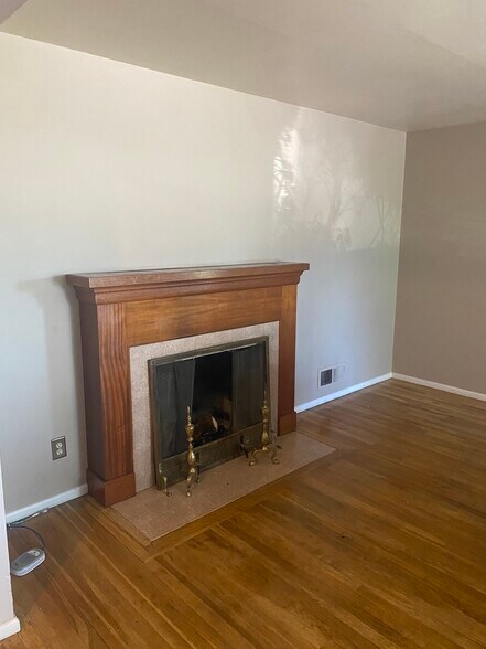 wood burning fireplace - 126 N Morgan St