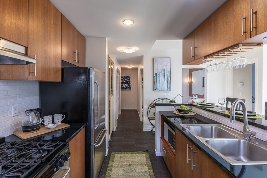 Kitchen view from patio/deck door - 2721 1st Ave