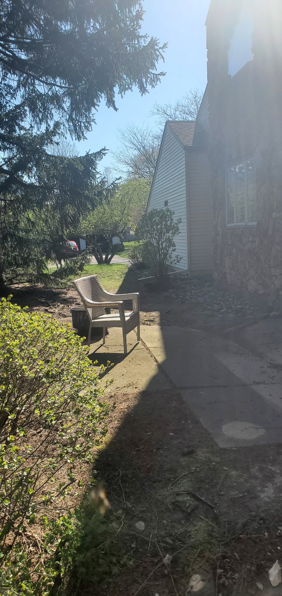Side patio view - 1110 Timbercreek Dr