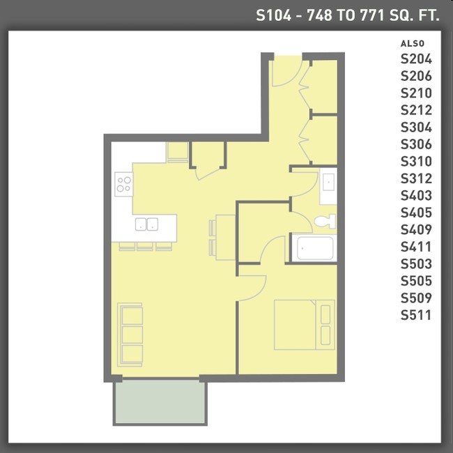 1BR/1BA - Sugar House Apartments By Urbana