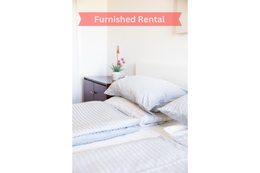 comfortable bed with latex mattress, down/feather pillows, & down feather duvets - 1111 E University Dr