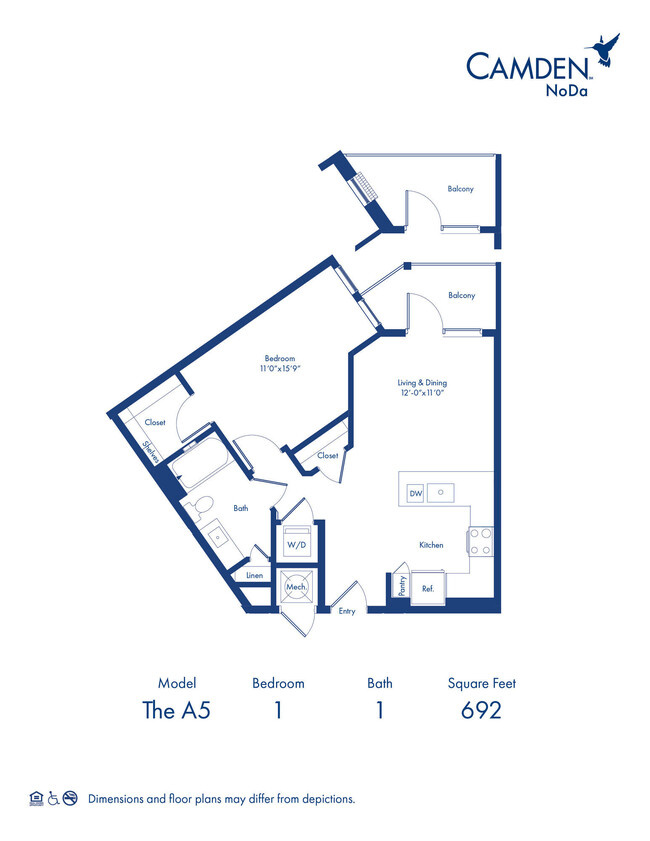 Floorplan - Camden NoDa