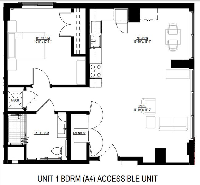 Floorplan - 62+ Steve Protulis Towers East & West