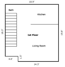 1BR/1BA (1 of 2) - Bellmere Apartments