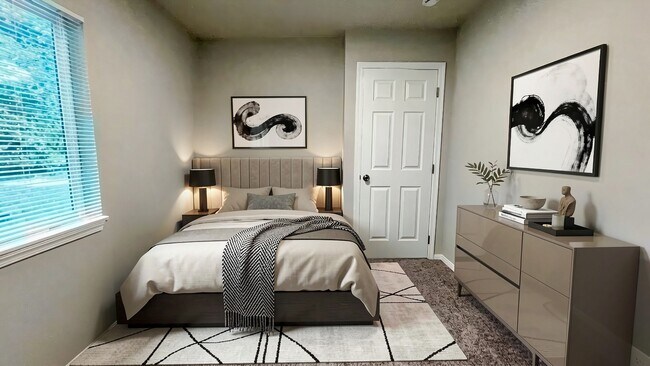 Building Photo - Cute and cozy, newly renovated 3 bedroom tucked inside a charming Tri-plex!