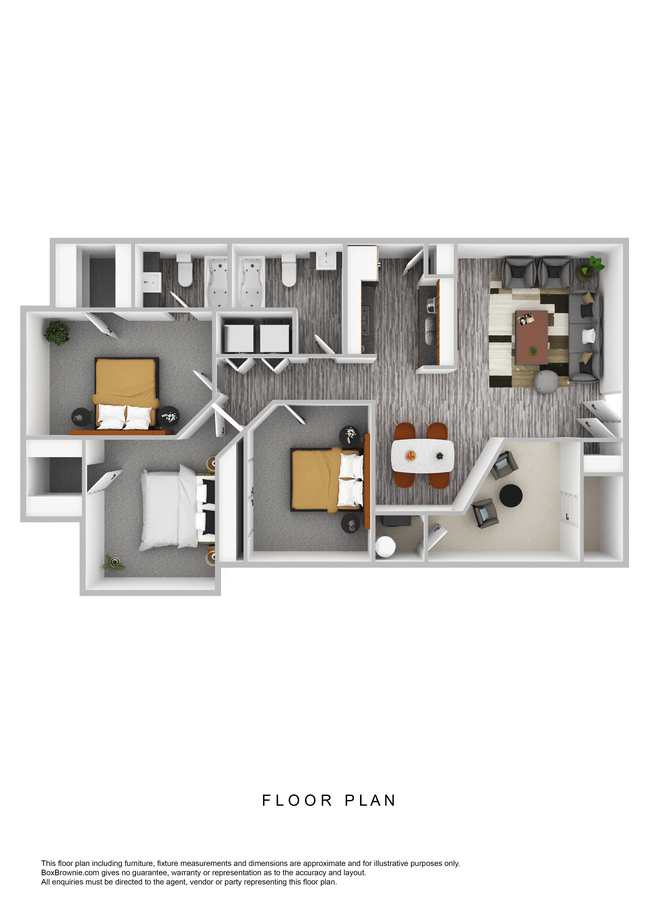 Floorplan - Haven Pointe Apartments