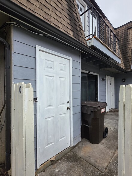 Outdoor storage closet - 9102 Woodpark Ln