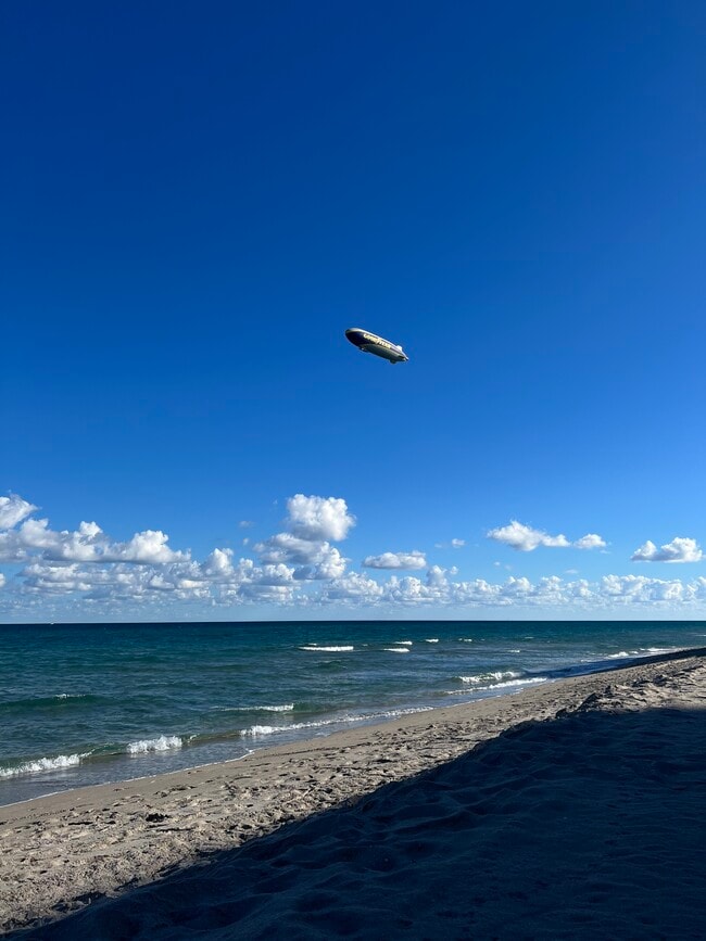 Private beach across the street - 3100 S Ocean Blvd