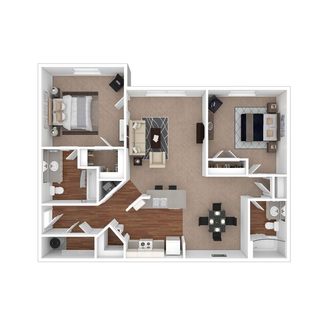 Floorplan - Hallmark at Timberlake Apartments