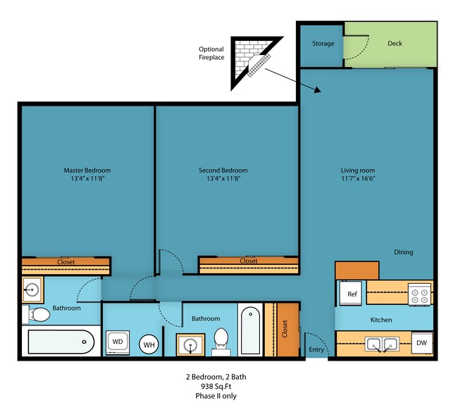 Floorplan - Casablanca Apartment Homes