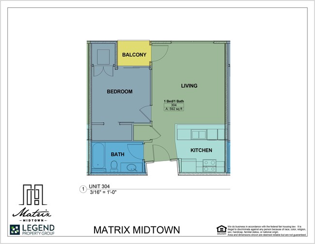 Floorplan - Matrix Midtown