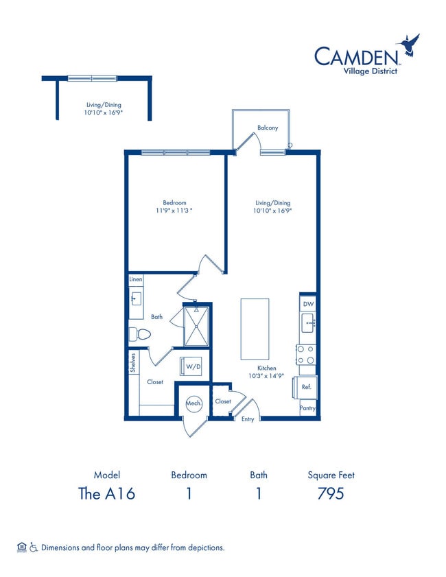 Floorplan - Camden Village District