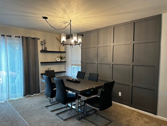 Dining room with access to backyard - 1918 Hogan Ct