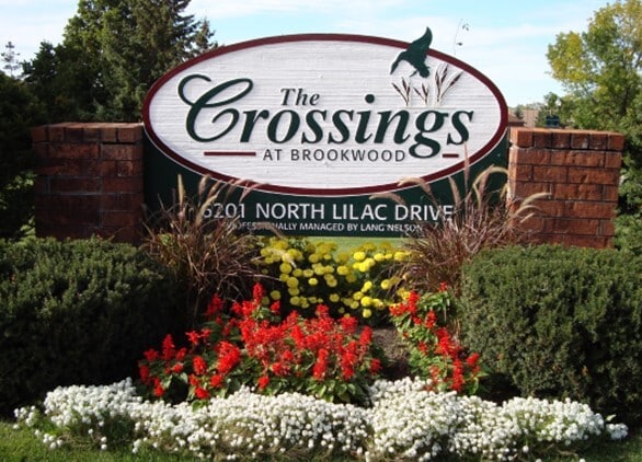 Sign - 55+ Community- The Crossings at Brookwood