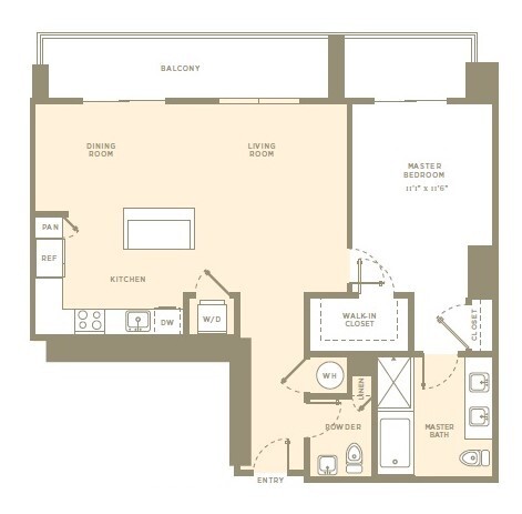 Floorplan - Amaray Las Olas by Windsor