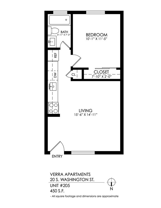 Floorplan - Verra Apartments
