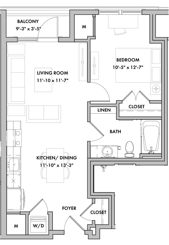 Floorplan - Melford Mansions