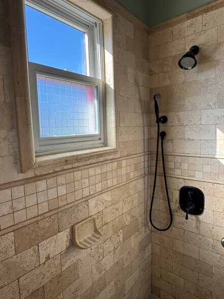2nd upstairs bath shower - 1360 Granada Ave