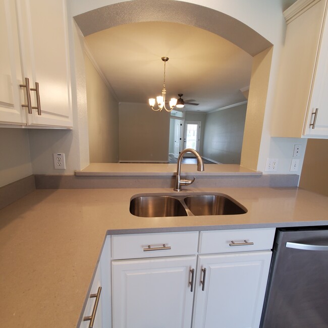 Brand new sink and faucet installed in kitchen - 5808 Fishhawk Ridge Dr