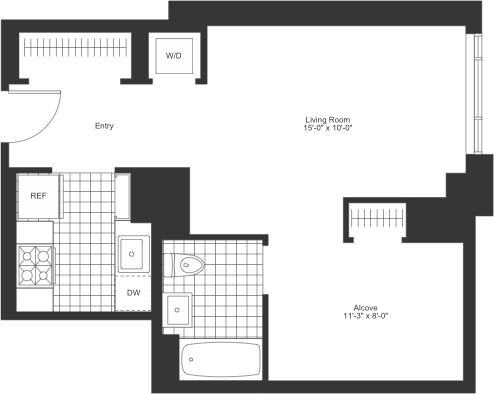 Floorplan - One Back Bay