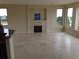 Living Room with Gas Fireplace - 213 Cima de Colina