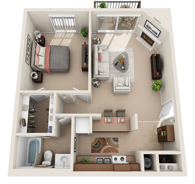 Floorplan - Foxboro Apartments