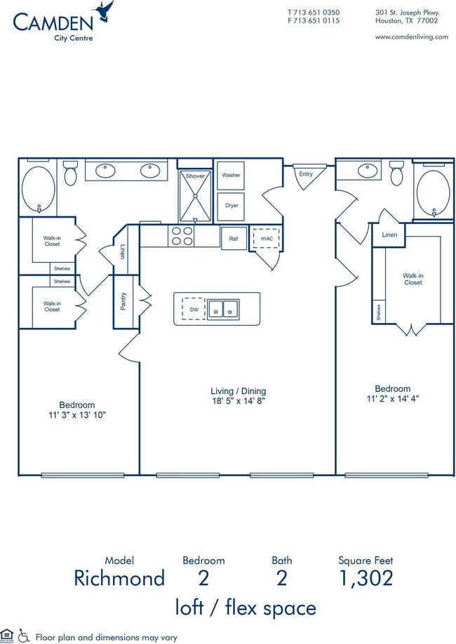 Floorplan - Camden City Centre