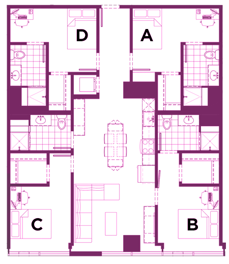 4X4 B OASIS - Hub Columbia