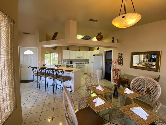 dining room and kitchen - 3640 Vega Dr