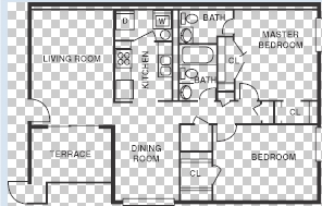 Floorplan - Sawgrass Apartments