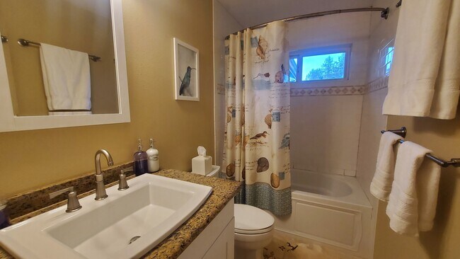 Deep bath to soak in - 21680 Seacrest Ave NE