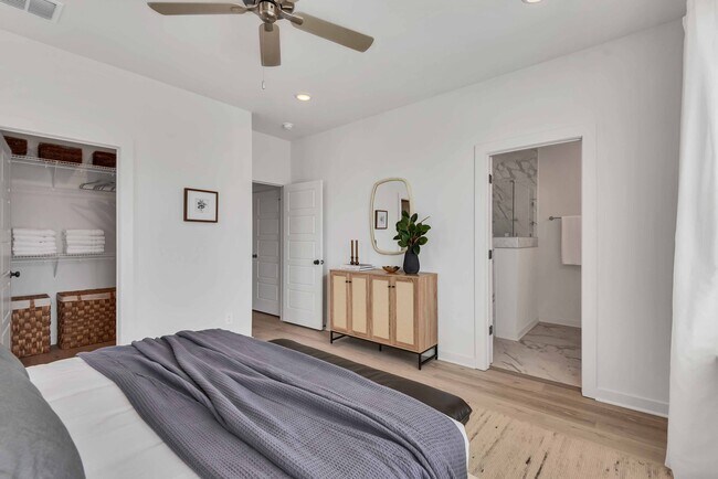 Master Bedroom - The Aria Townhomes