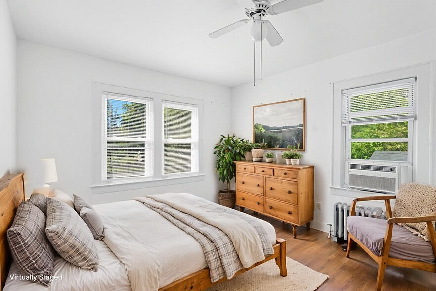 Bedroom 2 - virtually staged - 115 Billian St