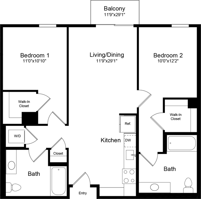 Floorplan - 855 Brannan