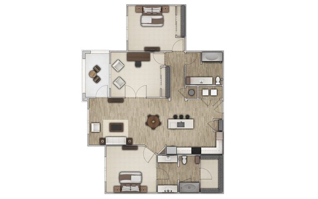 Floorplan - Messina Luxury Apartments