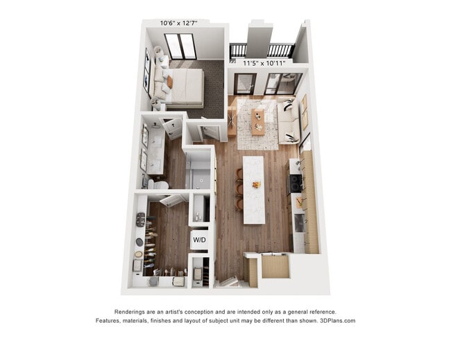 Floorplan - 2800 Taylor