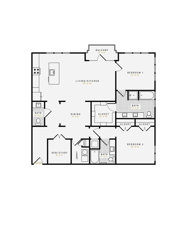 Floorplan - Boone Manor